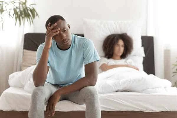 Man upset about ED symptoms Reigate