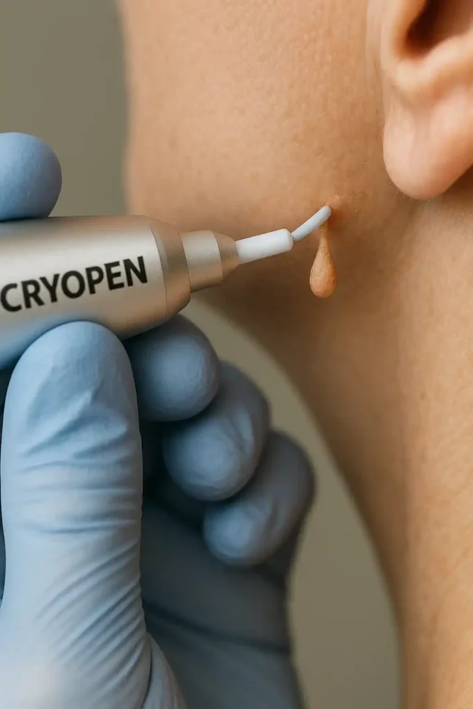 Cryopen for skin tags removal Reigate speak to our team today!