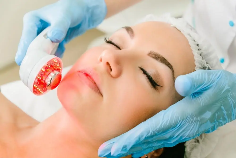 woman having non-surgical Morph8 treatment Reigate